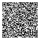 Corner Peach QR Card